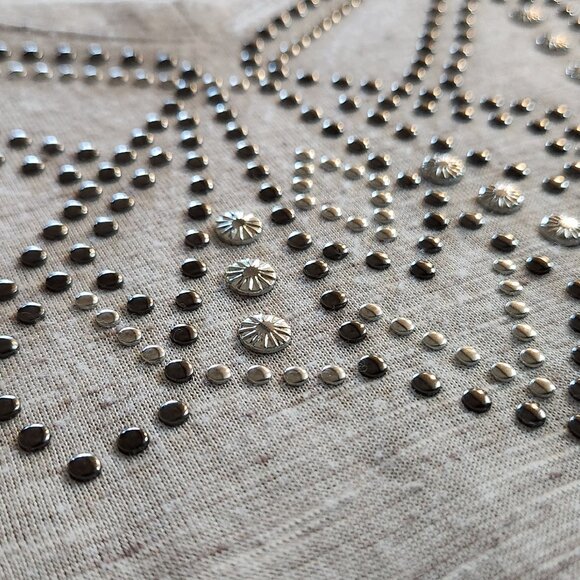 One World ladies blouse with metal accents - Picture 4 of 11